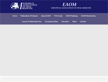 Tablet Screenshot of eaom.eu